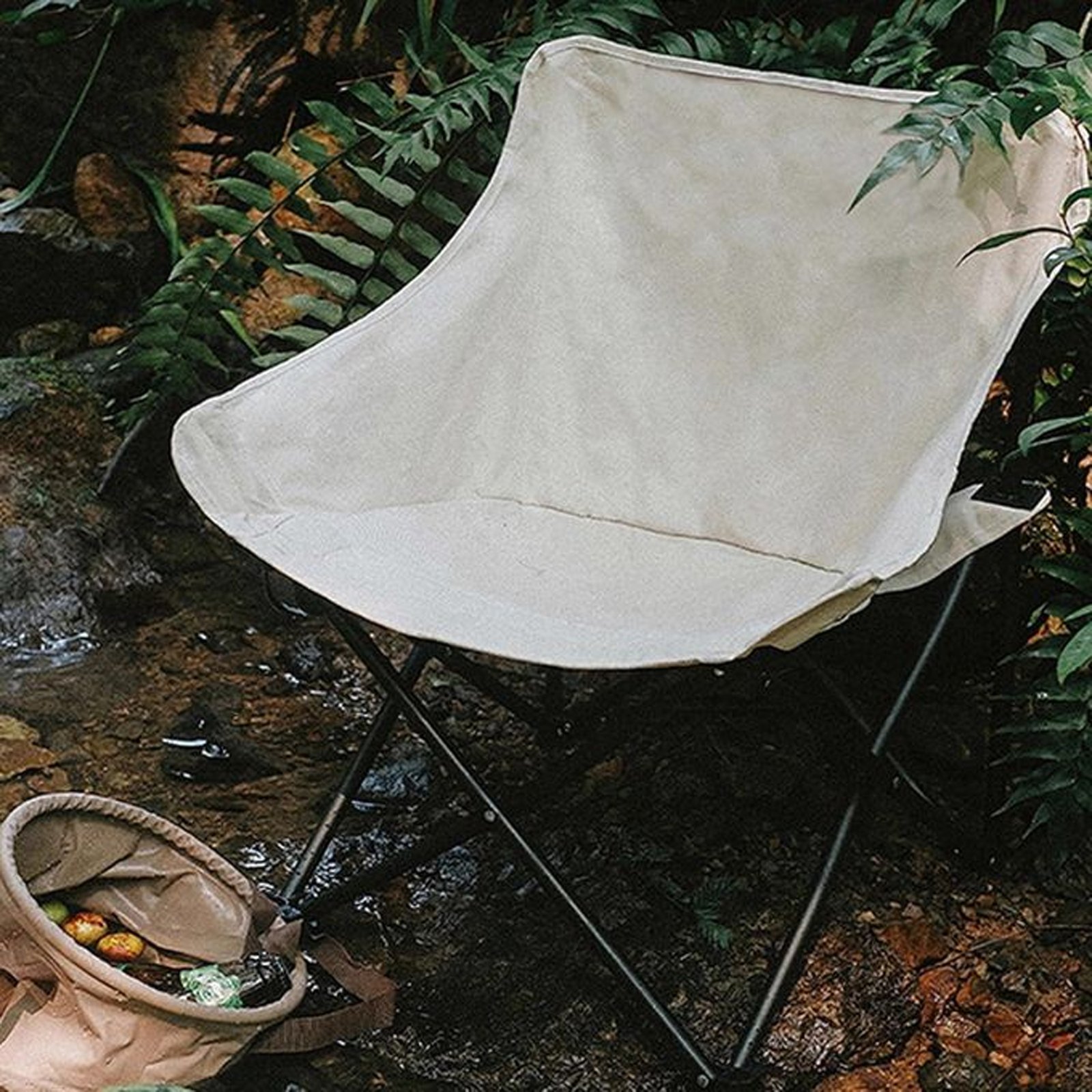 كرسي نزهة معدني محمول عالي الجودة قابل للطي - الصورة 3