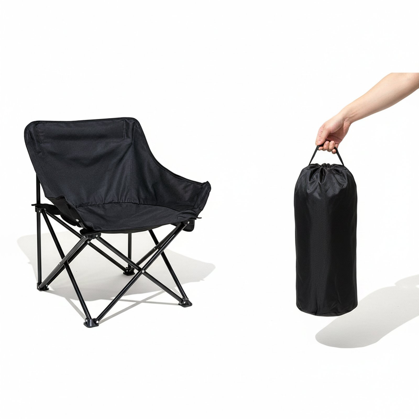 كرسي نزهة معدني محمول عالي الجودة قابل للطي - الصورة 11