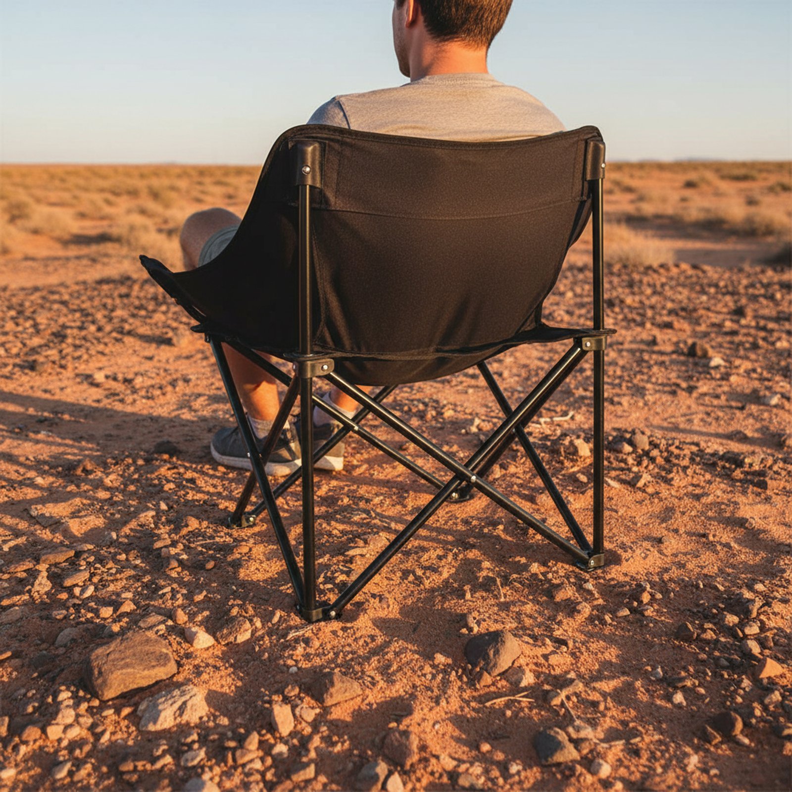 كرسي نزهة معدني محمول عالي الجودة قابل للطي - الصورة 10