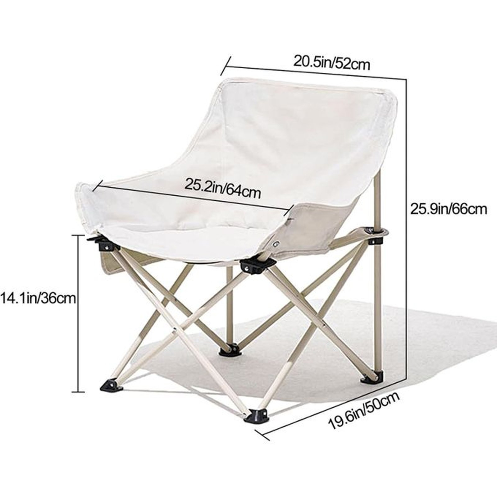 كرسي نزهة معدني محمول عالي الجودة قابل للطي - الصورة 4