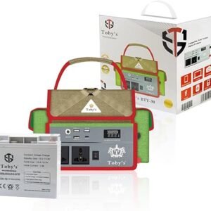 محطة الطاقة المحمولة – بطارية قوية تدوم أكثر من 10 ساعات